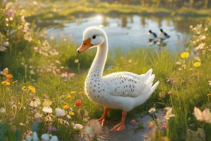 丑小鸭的英语绘本故事 丑小鸭的英语绘本故事小报