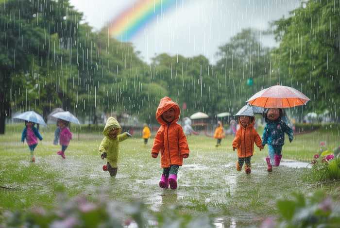 儿童故事《下雨的时候》（幼儿故事《下雨的时候》）