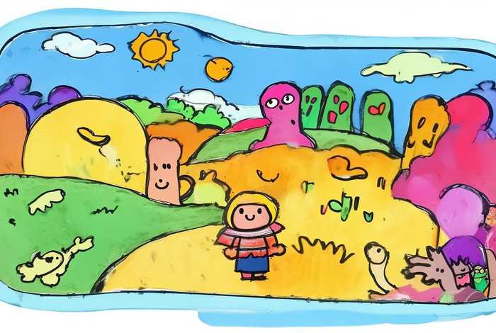 儿童故事连环画图片5张 - 幼儿故事连环画图片4张简单