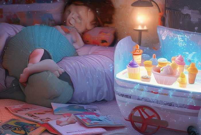 儿童睡前冰淇淋故事集 冰淇淋睡前小故事