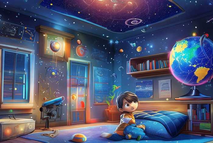 儿童天文学科普绘本视频 - 少儿天文科普知识视频