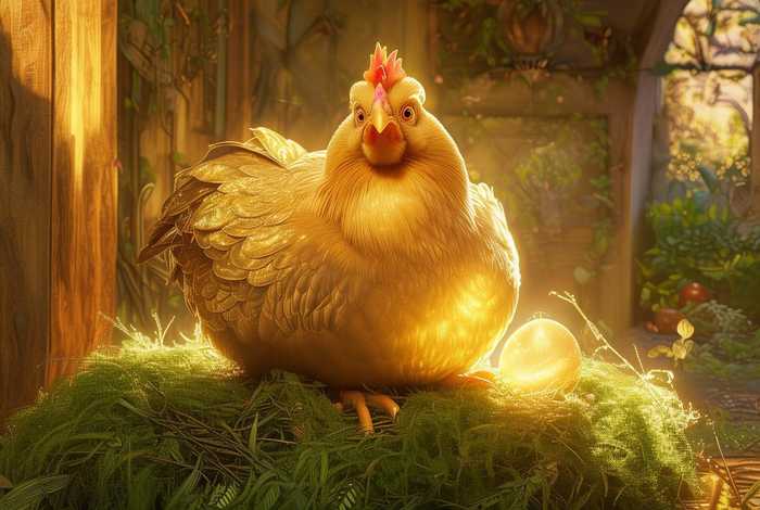 儿童经典故事下金蛋的鸡 下金蛋的鸡的故事