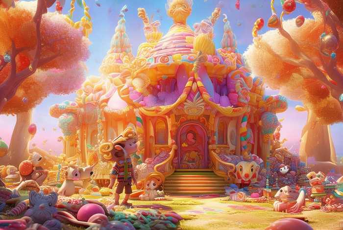 儿童故事糖果历险记完整版（猫小帅故事糖果屋历险记）