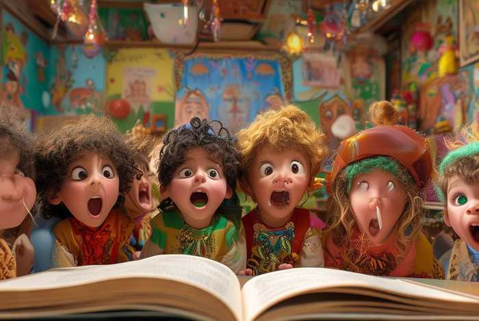 儿童故事串词报幕，幼儿故事报幕串词