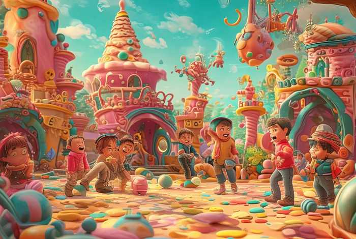 儿童游戏故事游戏；幼儿游戏故事作品