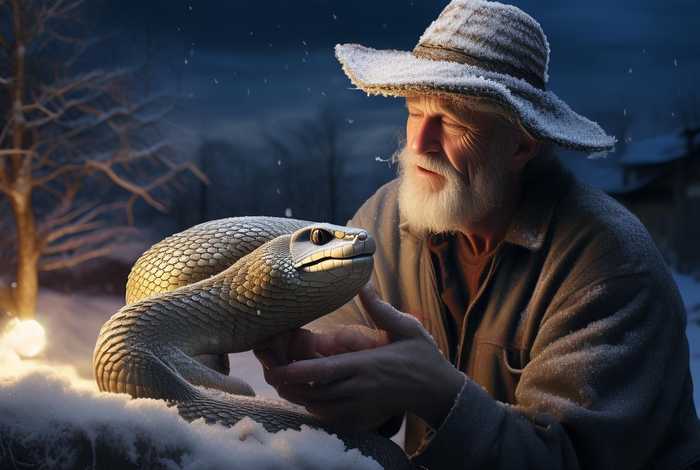 儿童故事的小视频农夫和冻僵的蛇(寓言故事农夫和冻僵的蛇) 儿童故事的小视频农夫和冻僵的蛇(寓言故事农夫和冻僵的蛇)