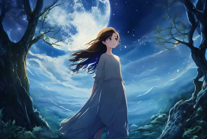 儿童故事 月亮和姑娘原文 - 月亮和姑娘的故事告诉我们什么道理