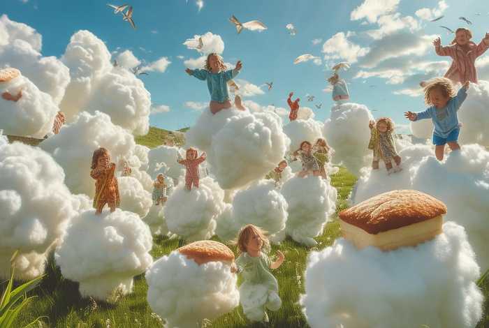 儿童故事书云朵面包推荐、绘本故事《云朵面包》