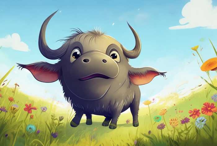 2岁儿童故事水牛，水牛儿绘本故事