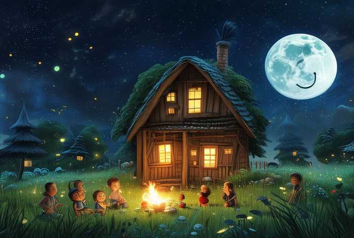 儿童故事月亮做客 月亮做客的故事教案