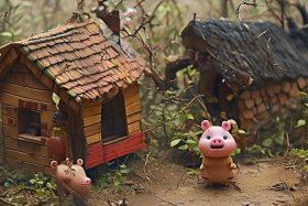 儿童成语故事三只小猪 三只小猪的故事成语