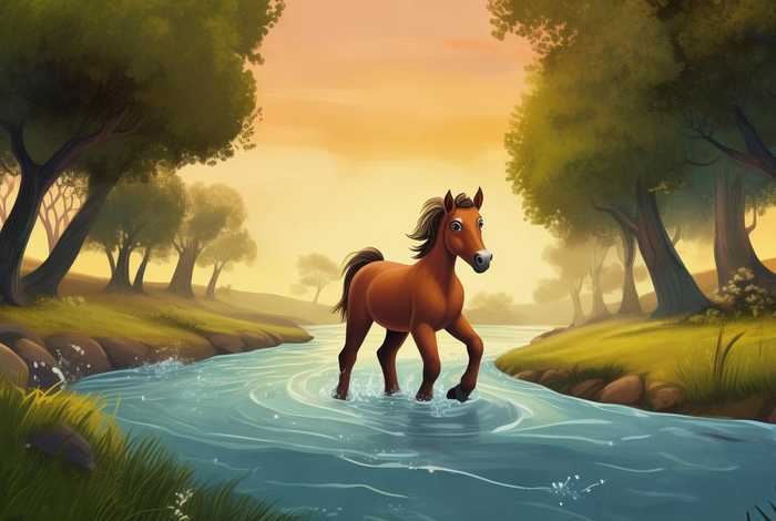 儿童睡前故事小马过河在线听（少儿故事小马过河的故事在线听）