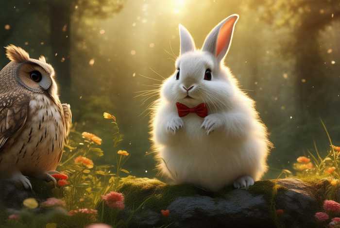 儿童经典故事聪明的小白兔 幼儿故事聪明的小白兔
