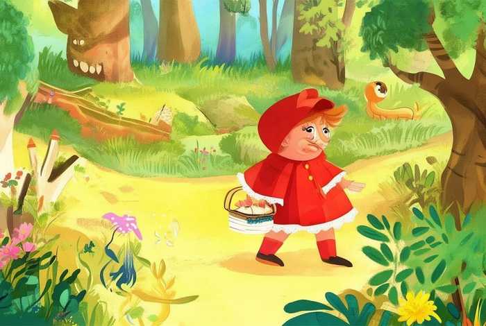 儿童有声故事绘本小红帽（幼儿故事绘本小红帽）