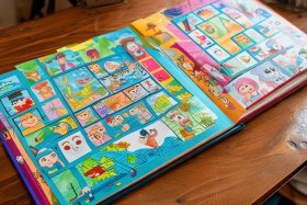 儿童家庭相册影集，家庭相册儿童作品