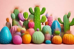 儿童仙人掌图片大全大图，儿童仙人掌图片大全大图可爱