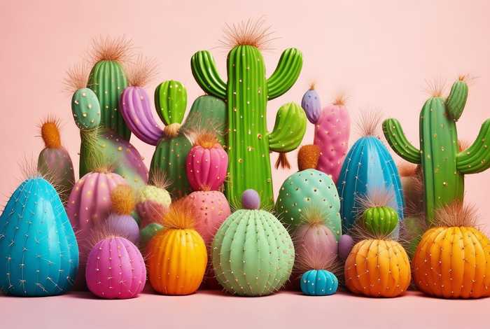 儿童仙人掌图片大全大图，儿童仙人掌图片大全大图可爱