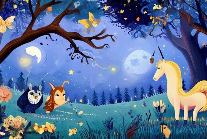 儿童睡前故事完整版图片（儿童睡前故事合集图片）