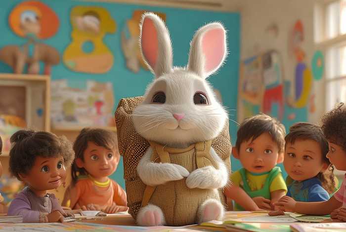 儿童故事兔儿袋、兔儿袋教案故事托班