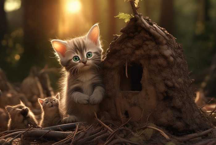 儿童睡前故事小猫修房子(小猫造房子故事的寓意) 儿童睡前故事小猫修房子(小猫造房子故事的寓意)