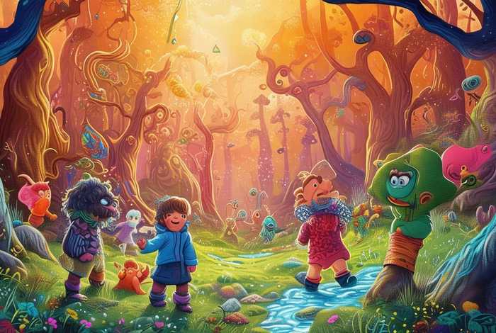 儿童森林童话故事 - 幼儿故事森林
