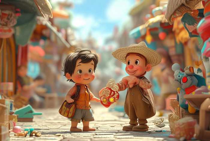 儿童故事关于买东西，关于卖东西的幼儿小故事