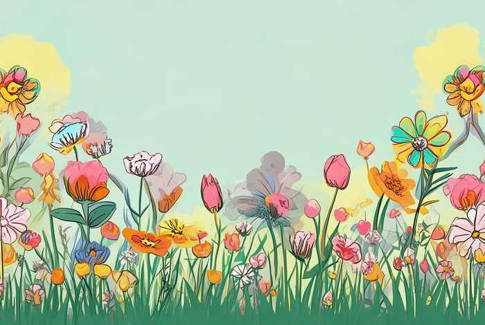 儿童花朵画画大全简单漂亮图片 儿童花朵画画大全简单漂亮图片可爱