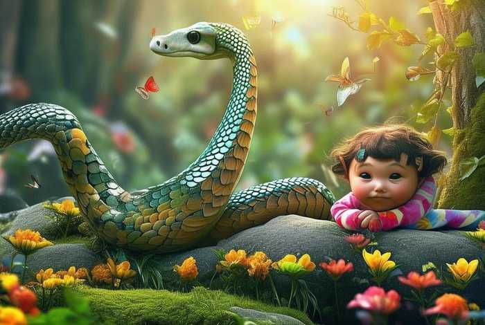 儿童故事懒蛇、懒孩子故事 儿童故事懒蛇、懒孩子故事