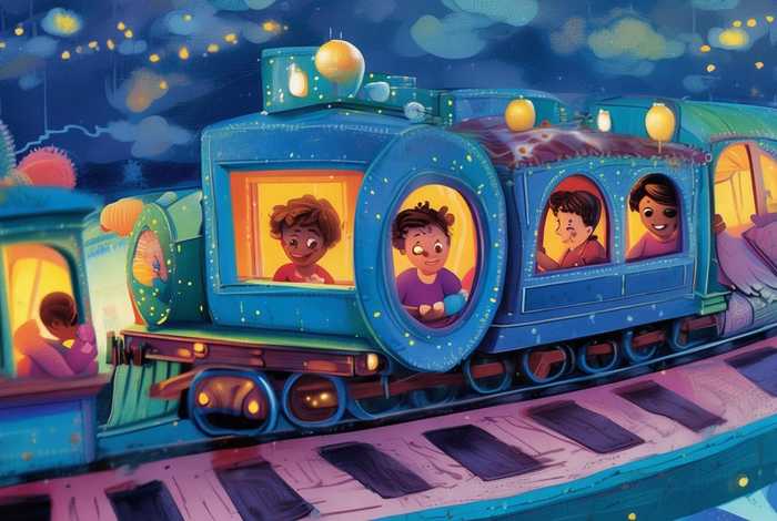 儿童睡前故事小火车的故事、小火车的故事 睡前故事