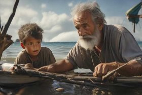 《鱼的故事》；授人以渔不如授人以鱼的故事