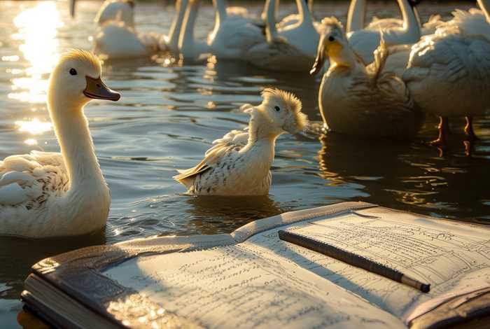 丑小鸭与白《天鹅的故事》，丑小鸭与白《天鹅的故事》作者是谁