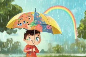 《雨伞的故事》儿童版 - 关于雨伞的故事幼儿小故事