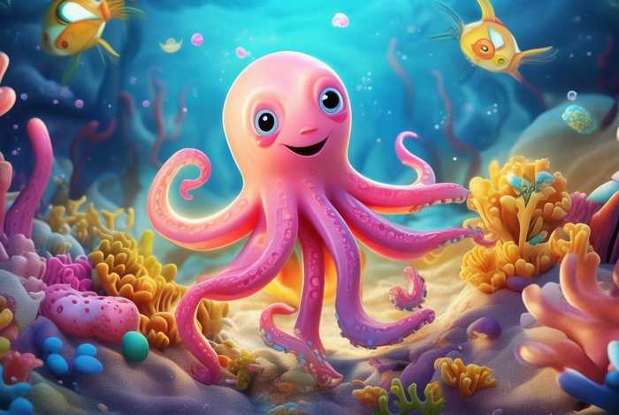 儿童故事小章鱼八只手 小章鱼的八只手幼儿故事 儿童故事小章鱼八只手 小章鱼的八只手幼儿故事