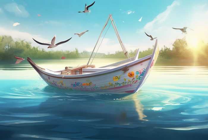 儿童故事小白船、儿歌小白船的故事 儿童故事小白船、儿歌小白船的故事