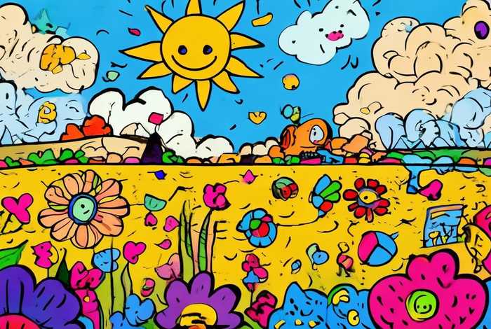 儿童绘画小故事带图 - 幼儿绘画小故事图画