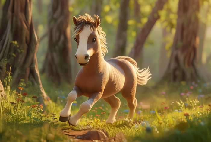 儿童故事马；少儿视频故事小马的故事