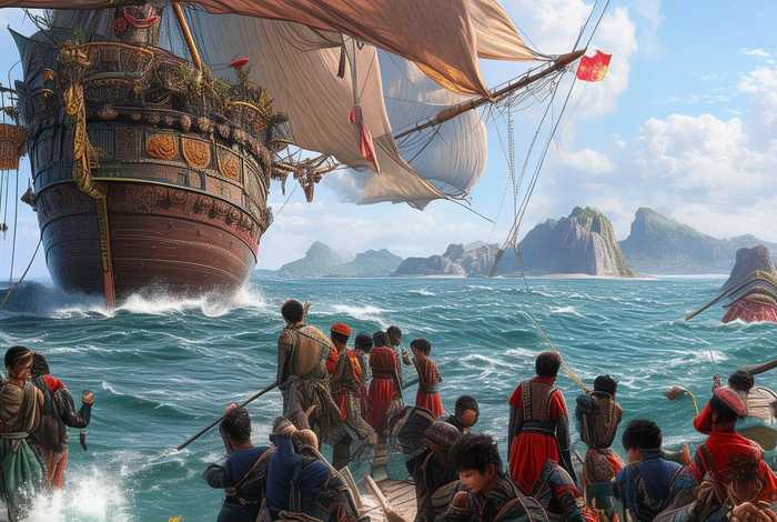 儿童故事郑和出海；郑和的航海故事