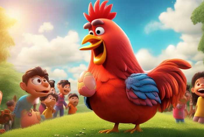 儿童故事下蛋的公鸡 下蛋的公鸡故事视频