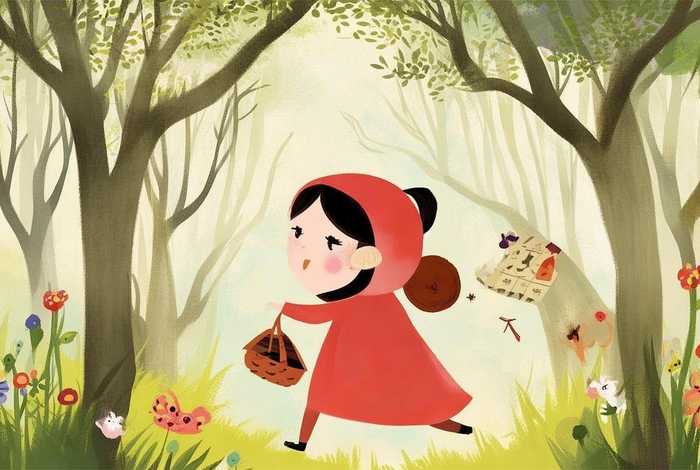 4-6岁儿童故事小红帽带拼音 小红帽的故事带拼音