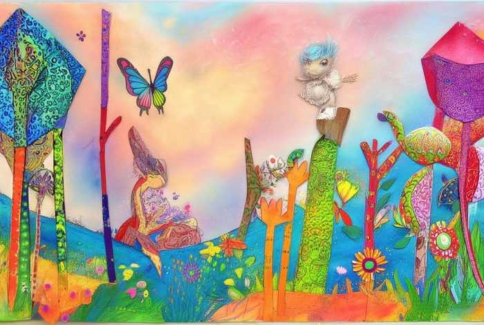 儿童撕纸画故事 儿童故事撕纸贴画 儿童撕纸画故事 儿童故事撕纸贴画