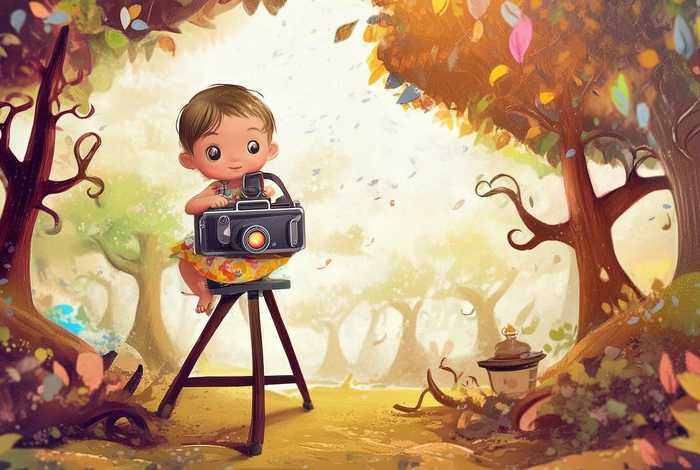 儿童故事照相，照相机的小故事幼儿