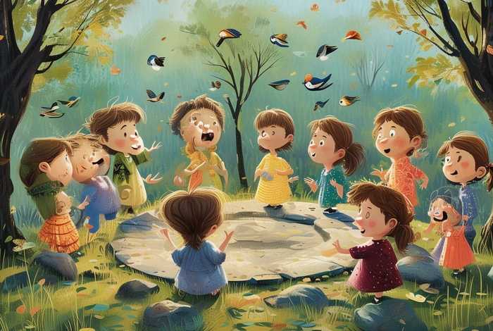 儿童故事配乐有鸟叫；儿童朗诵配乐有鸟叫声