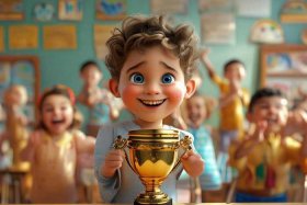 儿童奖故事，少儿获奖故事一等奖