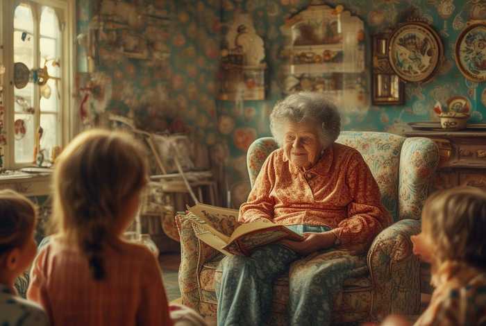 儿童故事外婆；儿歌外婆的故事