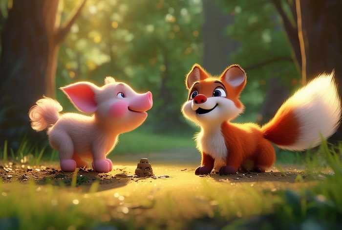 儿童故事小猪和狐狸;小狐狸和小猪的故事文字版 儿童故事小猪和狐狸;小狐狸和小猪的故事文字版