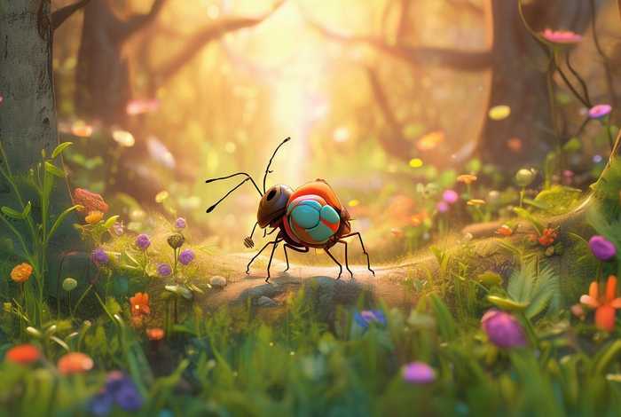 儿童故事绘本迷路的小蚂蚁，迷路的小蚂蚁绘本故事简介