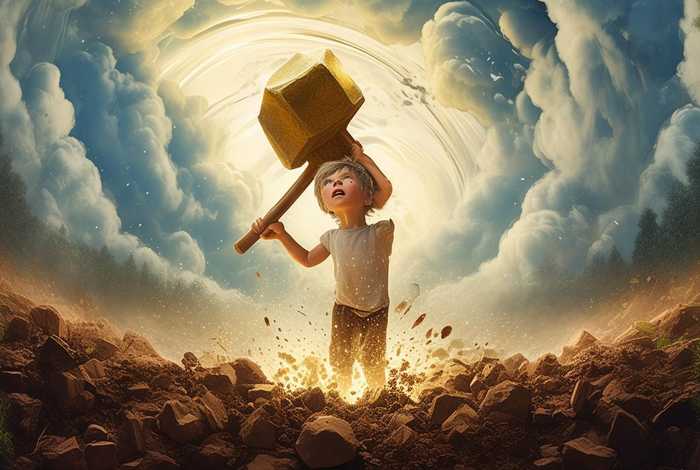 儿童故事神话的故事 - 儿童故事盘古开天地的神话故事