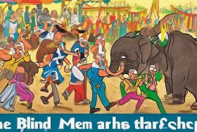 儿童故事精选盲人摸象 - 盲人摸象 故事