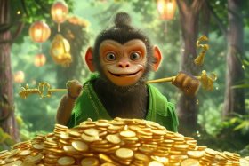 monkey king英语故事（a greedy monkey的英语小故事）