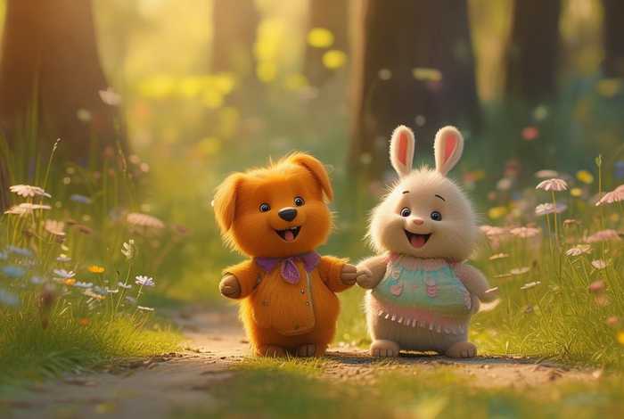 儿童故事《两个好朋友》、幼儿故事两个好朋友